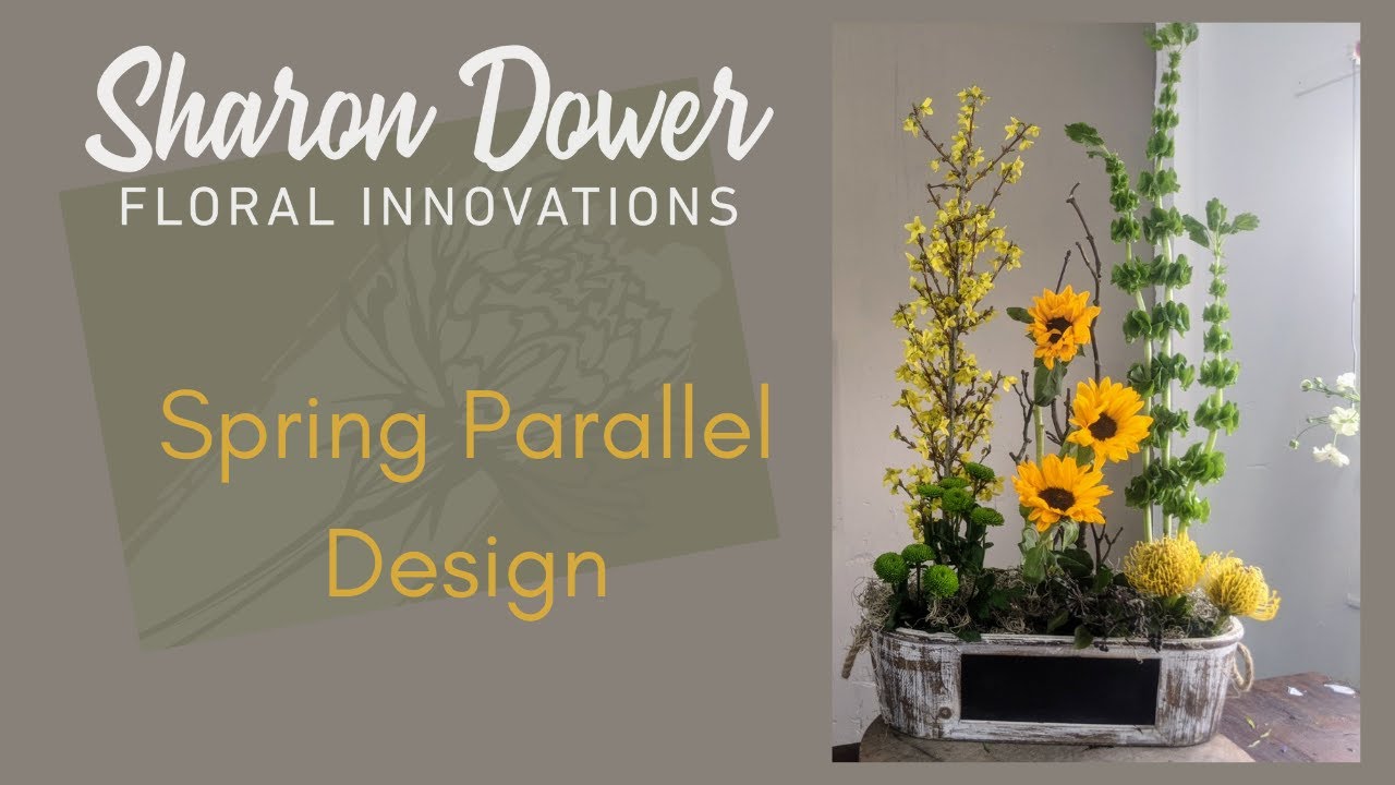 How To Make A Parallel Flower Arrangement Spring Flower Arrangement Maxresdefault