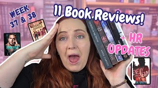 11 BOOK REVIEWS | HR UPDATES & Fall Vibes | Weekly Reading Wrap Up
