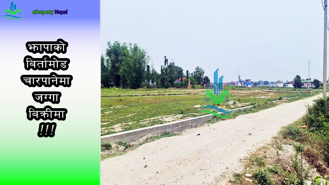 Land For Sale at Birtamod Charpane, Jhapa 9801969289 9801987132