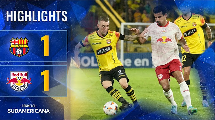 BARCELONA SC vs. RED BULL BRAGANTINO | HIGHLIGHTS | CONMEBOL SUDAMERICANA 2024