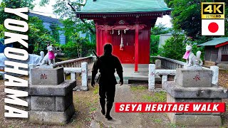 Yokohama Seya walk, Myokoji Temple Ancient Path（横浜 瀬谷）| Japan Kanagawa 4K Walking Tour 2025