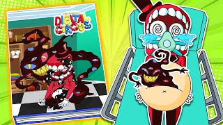 [🐾Game Book🐾] Rescue Caine Pregnant Kaufmo 😱😱 DIY Paper Digital Circus Story Game Book Compilation