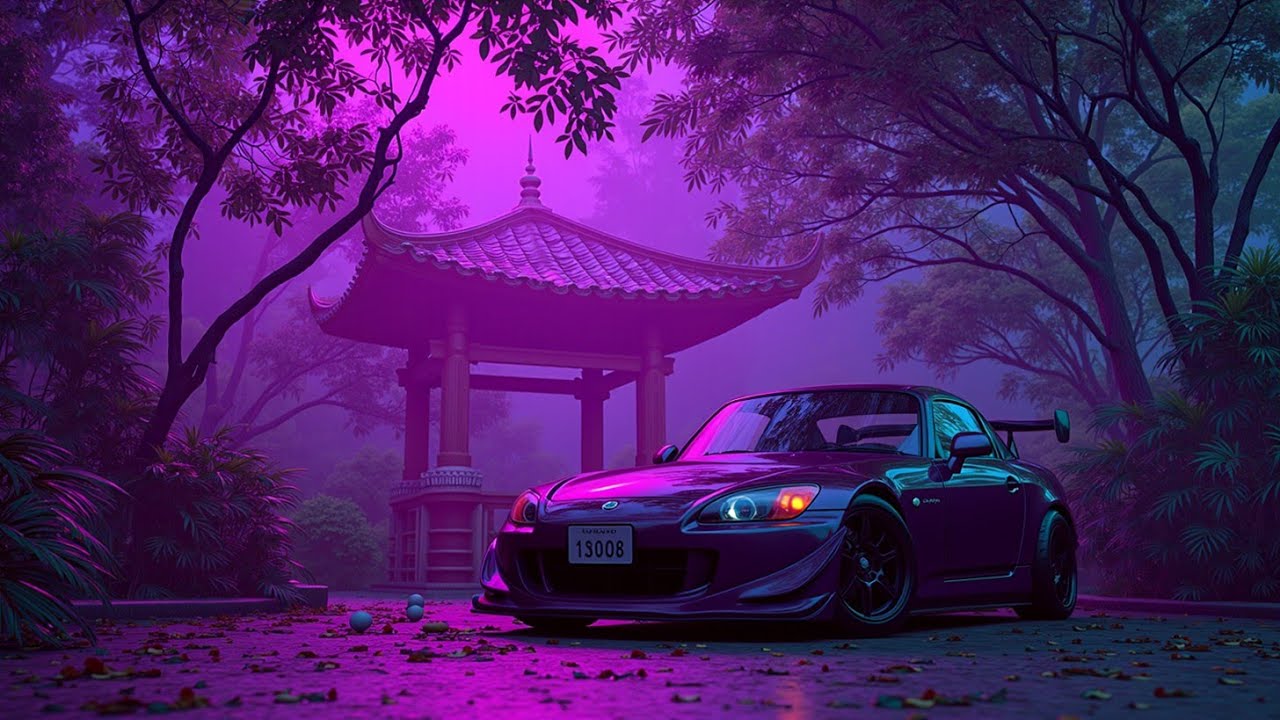 Чистый фонк-микс и эстетика встречи автомобилей у храма 2026 Идеальная ночь