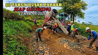 ALHAMDULILLAH AKHIRNYA ‼️JALAN RUSAK PARAH SELAMA 80 TAHUN BERUBAH DRASTIS