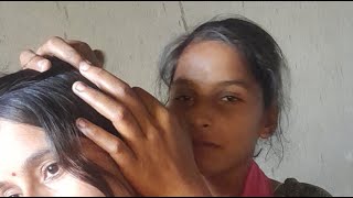 Nitpicking In Long Hair New