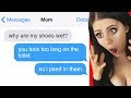FUNNIEST TEXTS FROM KIDS that took it too far!