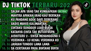DJ TIKTOK TERBARU 2026 | DJ SALAH APA YANG TAK KUMAAFKAN🎵DJ MANTRA APAKAH YG KAU BERIKAN🎵FULL ALBUM