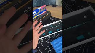 Putting Tin Foil in My Keyboard  #keyboard #gamingkeyboard