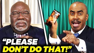 BREAKING NEWS! TD Jakes Begs On His Knee After Gino Jennings Leaked His Secret Tape