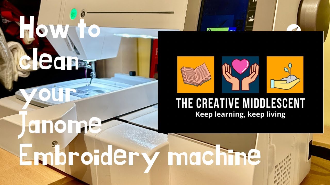 Janome Memory Craft 550E. Cleaning and oiling your machine. YouTube