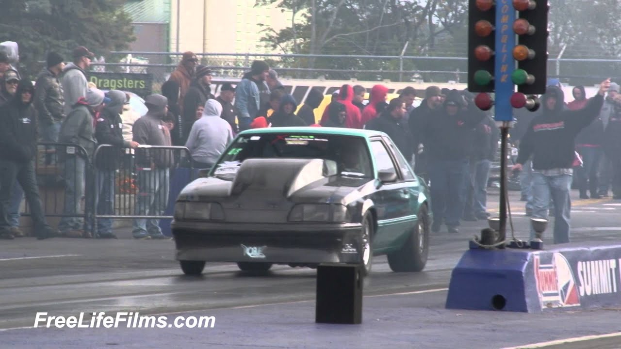 Jeff Jenks Hoosier 235 runs 5.18 in Ultra Street at Shakedown!