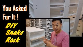 You asked for it! 41qt DIY snake rack