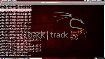 List Urls tool in BackTrack 5 R3