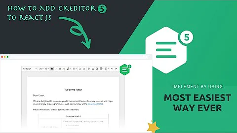 CkEditor In ReactJs - Interactive Editor In ReactJs