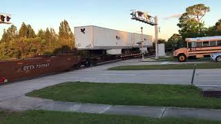 FEC TRAIN 121#3498@7:05am