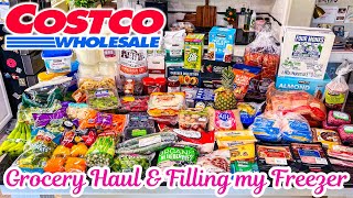 Costco Grocery Shopping Haul//Prices and Filling my NEW Freezer! by Our Crow's Nest 10,463 views 1 month ago 22 minutes