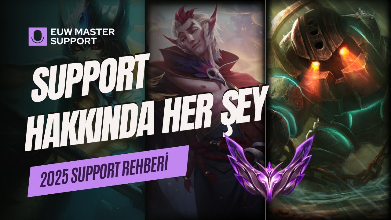 2025 EN DETAYLI SUPPORT REHBERİ II DÜŞÜK ELODAN KURTUL !!