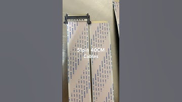 Supply 51pin 29.5mm 40CM Length FFC Cable For LED TV #ffc #lvds #cables #tv #ledpanelrepair