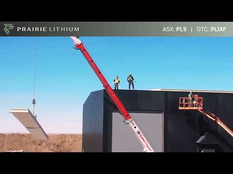 Prairie Lithium Facility Construction - Roof