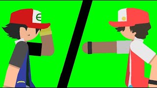 The pokemon battle (Stick Nodes)