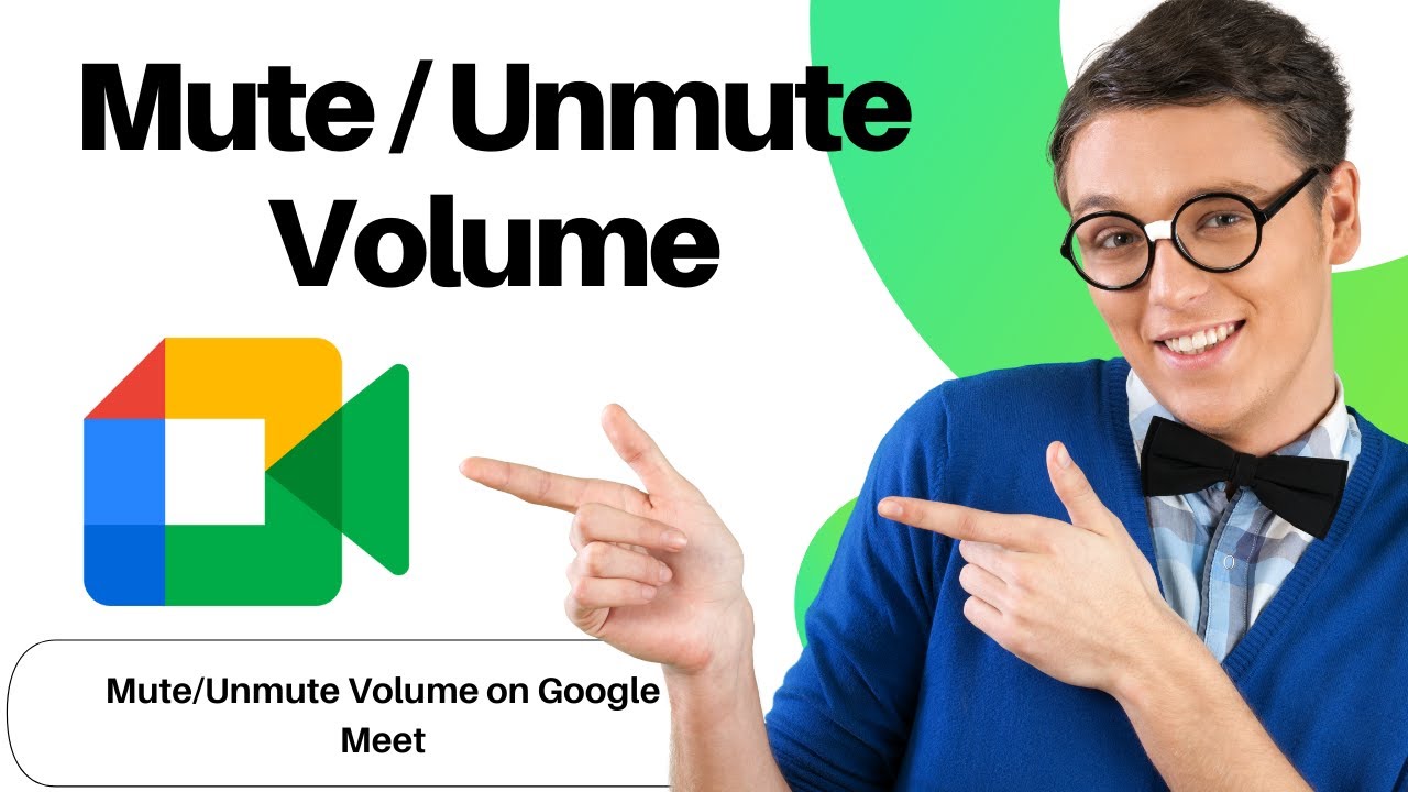 unmute presentation google meet