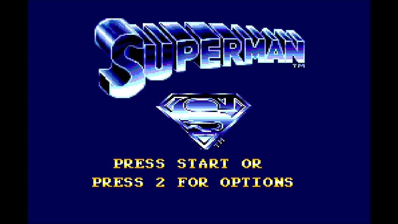 Superman: The Man of Steel (Sega Master System) Longplay - YouTube