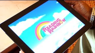 LeVar Burton Brings 'Reading Rainbow' to the iPad