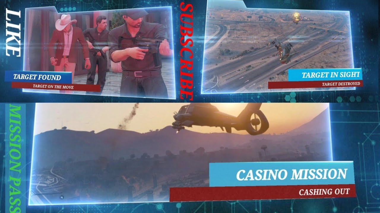 Casino mission Cashing Out ib GTA5 online YouTube