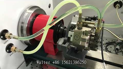 CR966 common rail pump testing