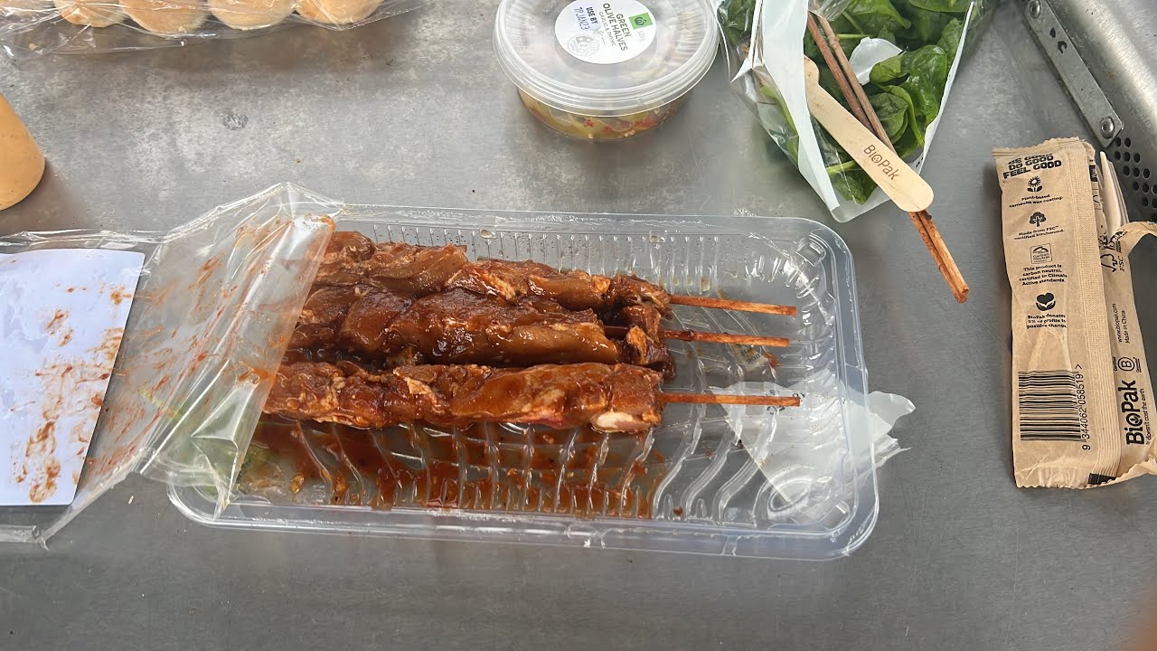 BBQ Chicken From Woolworths at park in Melbourne Australia