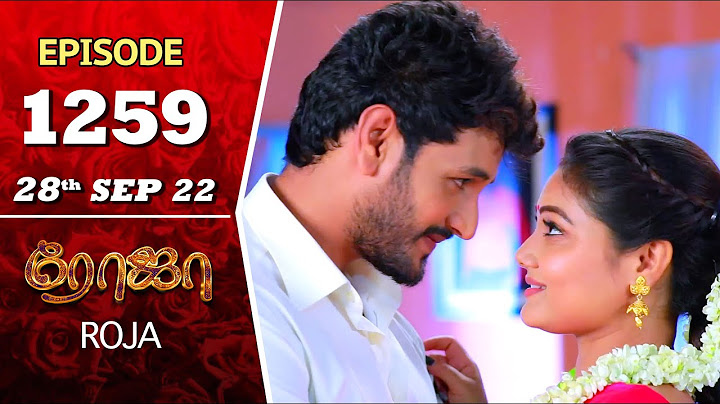 ROJA Serial | Episode 1259 | 28th Sep 2022 | Priyanka | Sibbu Suryan | Saregama TV Shows Tamil