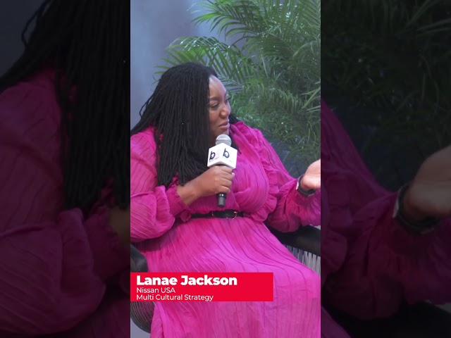 Nissan’s Lanae Jackson at the Black Effect Podcast Festival
