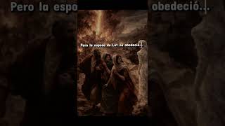 🔥La aterradora huida de Lot de Sodoma y Gomorra 😱#Shorts #Biblia #Lot #SodomaYGomorra #Dios