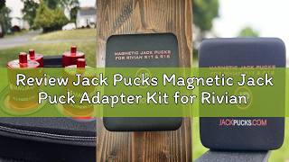 Review Jack Pucks Magnetic Jack Puck Adapter Kit for Rivian R1T & R1S w/Zippered Case - (Red)
