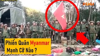 Phiến Quân Myanmar Mạnh Cỡ Nào ? Myanmar Thiên Hạ Đại Loạn .