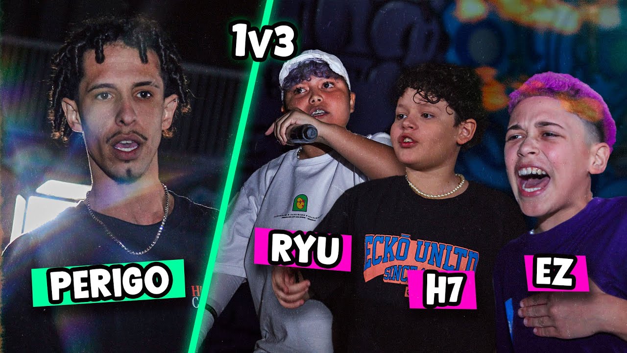 (AS CRIANÇAS AMASSARAM!) PERIGO x H7, RYU e EZ | 1 FASE | 