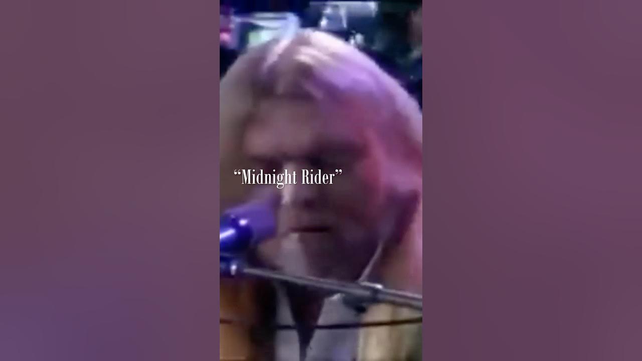 Gregg Allman and the Neville Brothers with "Midnight Rider" featuring Bonnie Raitt Gregg Allman and the Neville Brothers with "Midnight Rider" featuring Bonnie Raitt