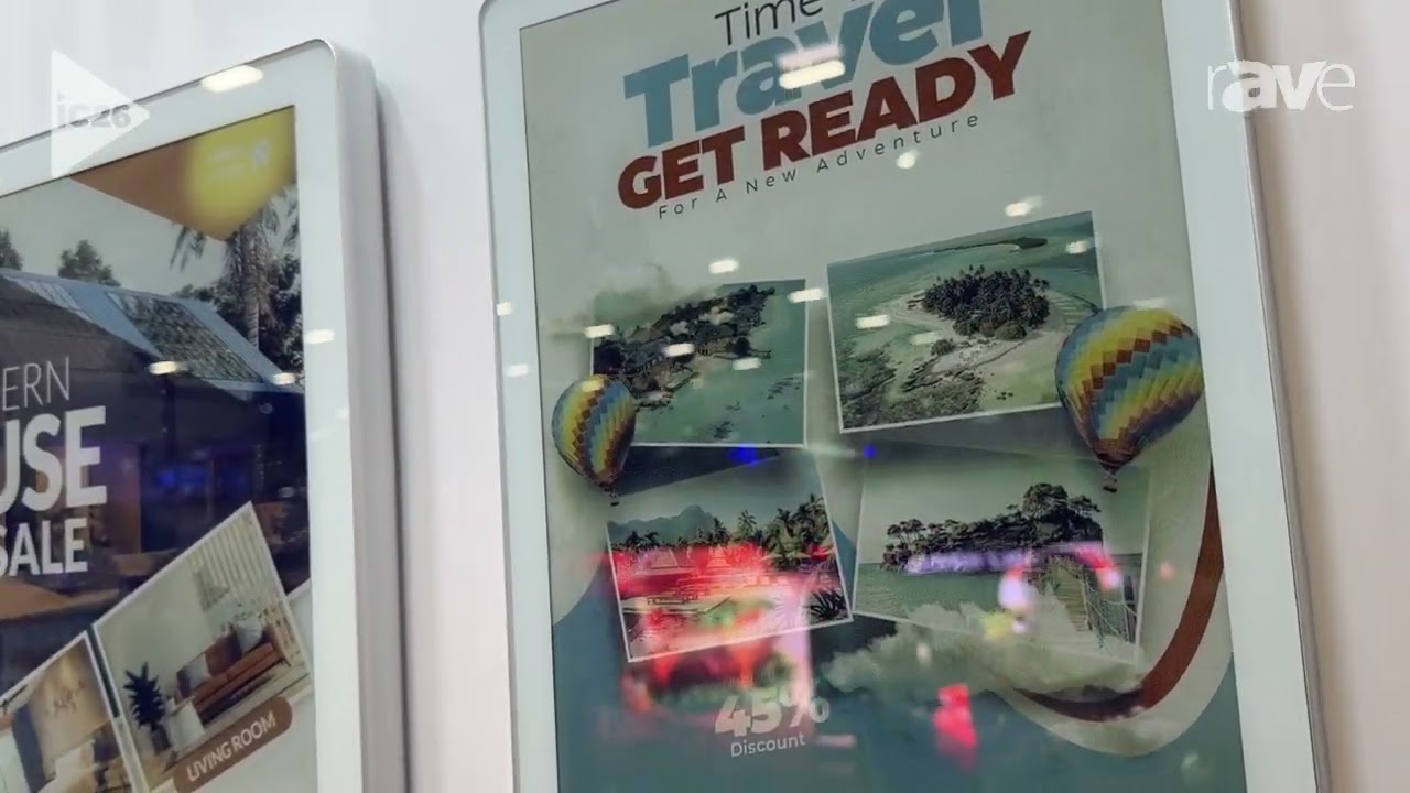 InfoComm 2026: Itemptech Shows Off EIP133 E-Ink Display
