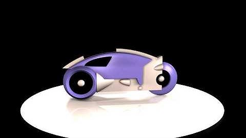 Tron Lightcycle 3D model