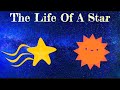 The Life Of A Star |  La Vida De Una Estrella, For Kids | Para Niños