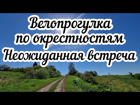 Велопрогулка по окрестностям 🚴 Неожиданная встреча 🤔