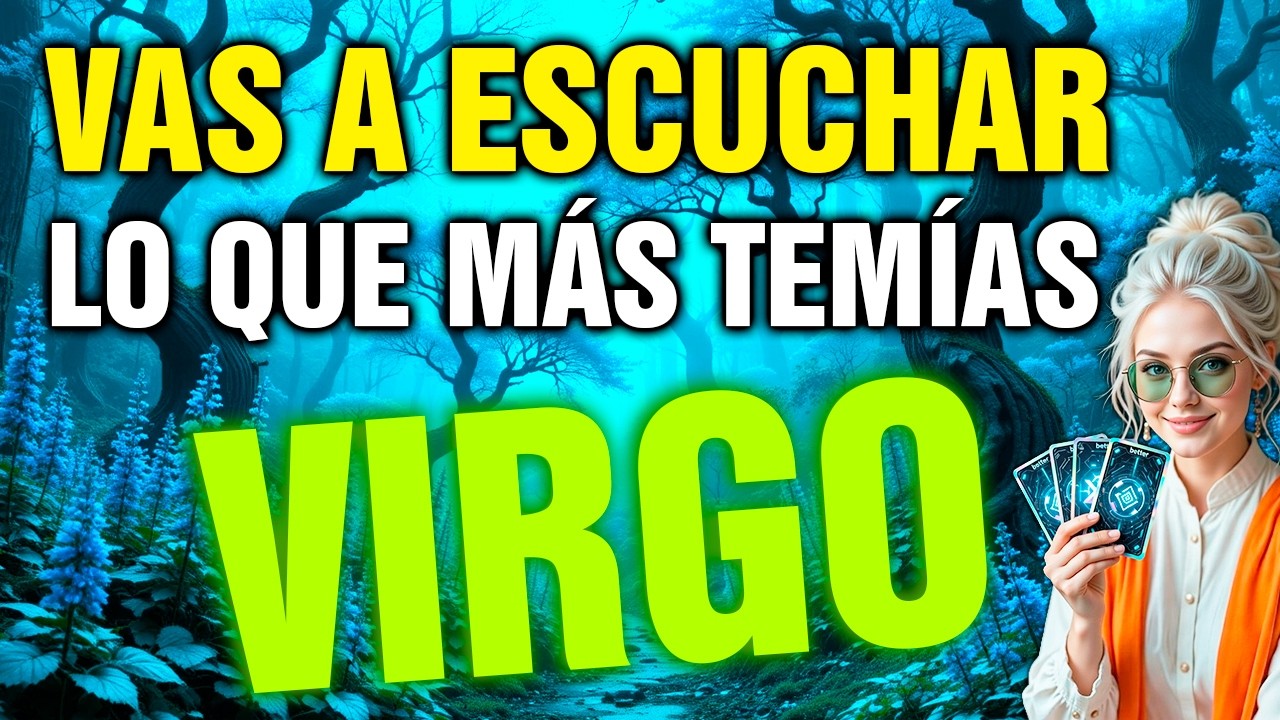 virgo 😳 te VAN a SOLTAR algo que NO estás PREPARADO para ESCUCHAR 🎭🔥