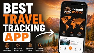 How To Use NomadMania (Best Travel Tracking App)