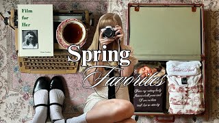 spring favorites (clothing, books, film, etc.)