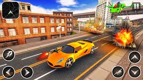 Flying Car Robot Games 3D Simulator  - Android Gameplay # 2