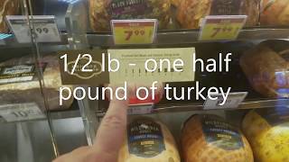 Visiting the Kroger's deli with Zeljana