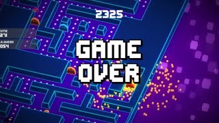 PAC-MAN 256 GAME OVER😭