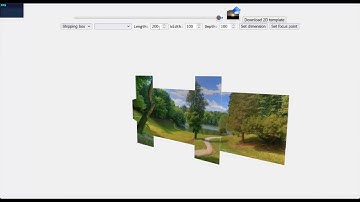 Dynamic 3D Mesh Demo | Real-Time Shape Customization by Input Dimensions