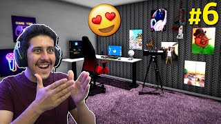 محاكي اليوتيوبر #6 : تأثيث الشقه 🤩🏡 | Streamer Life Simulator