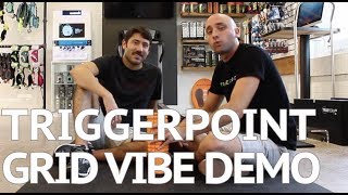 TriggerPoint GRID Vibe Demonstration - Soleus Foam Roll Out